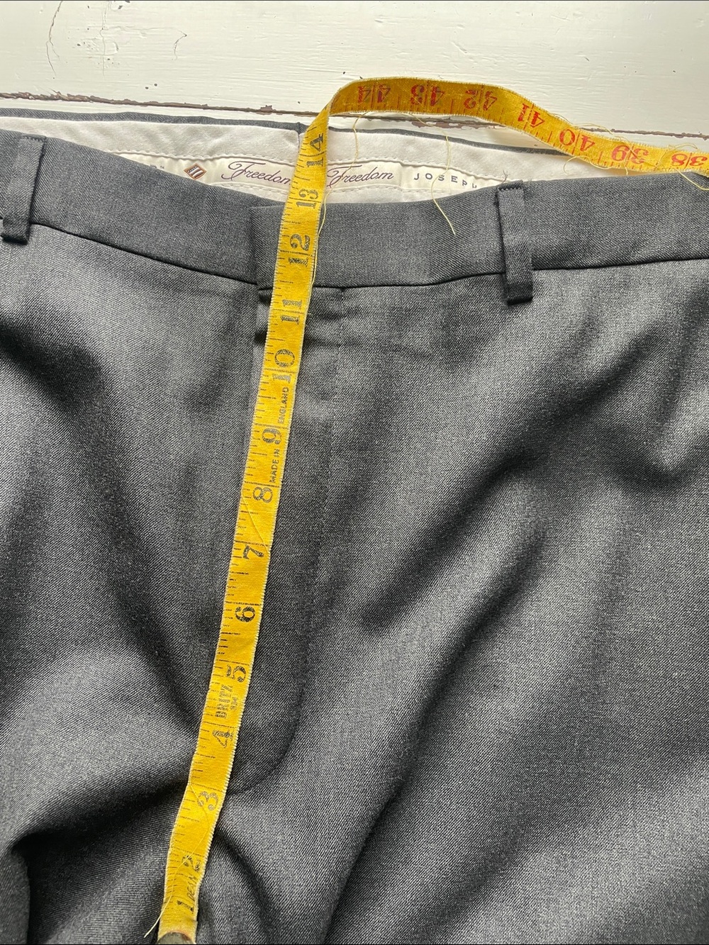 Joseph Abboud Freedom Grey 2-Piece Suit - Picture 5 of 11
